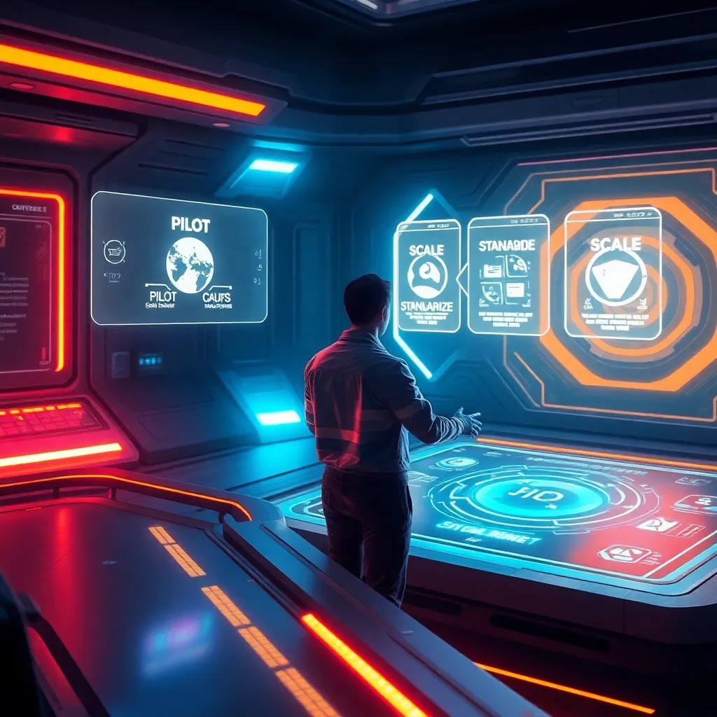 A Practical Framework: Pilot, Standardize, Scale